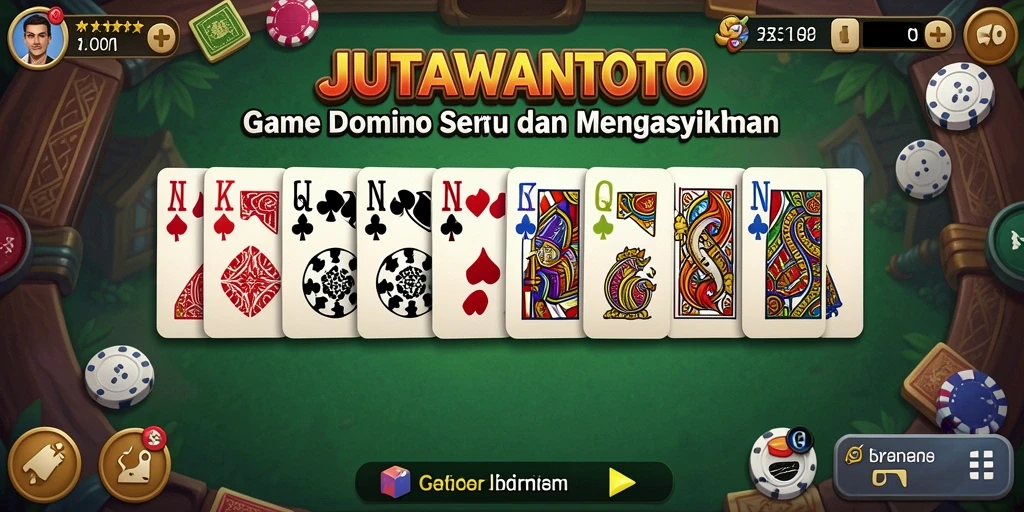 Tampilan gameplay seru di JUTAWANTOTO dengan interaksi yang menyenangkan.