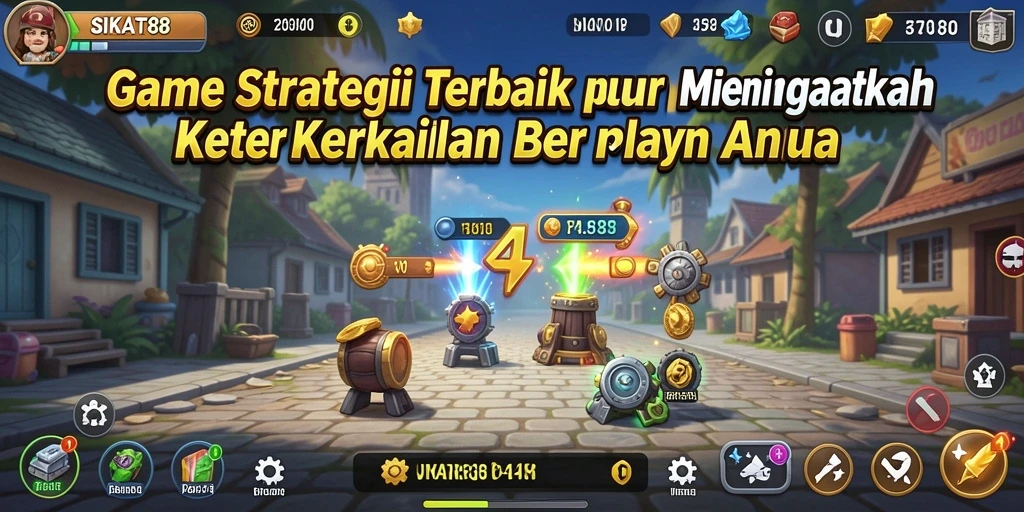 Tampilan gameplay SIKAT88 yang mendebarkan dalam strategi.