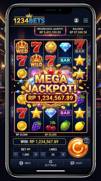 Fitur unggulan dari aplikasi 1234bets yang memudahkan taruhan.